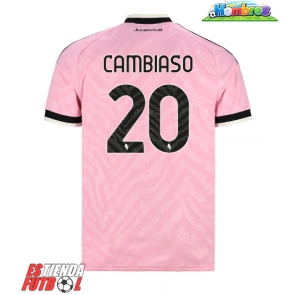 Juventus Andrea Cambiaso #20 Segunda Equipación 2026-27 Manga Corta